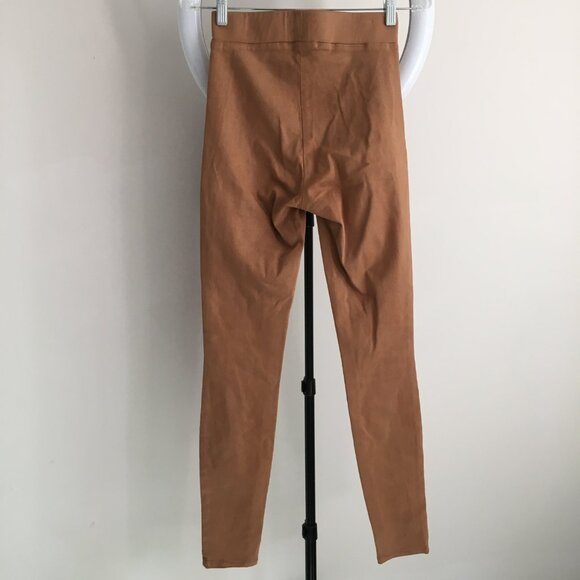 NWOT L'AGENCE Hazelnut Coated Stretch Rochelle High Waist Pull On Jeggings Jeans - Picture 6 of 8